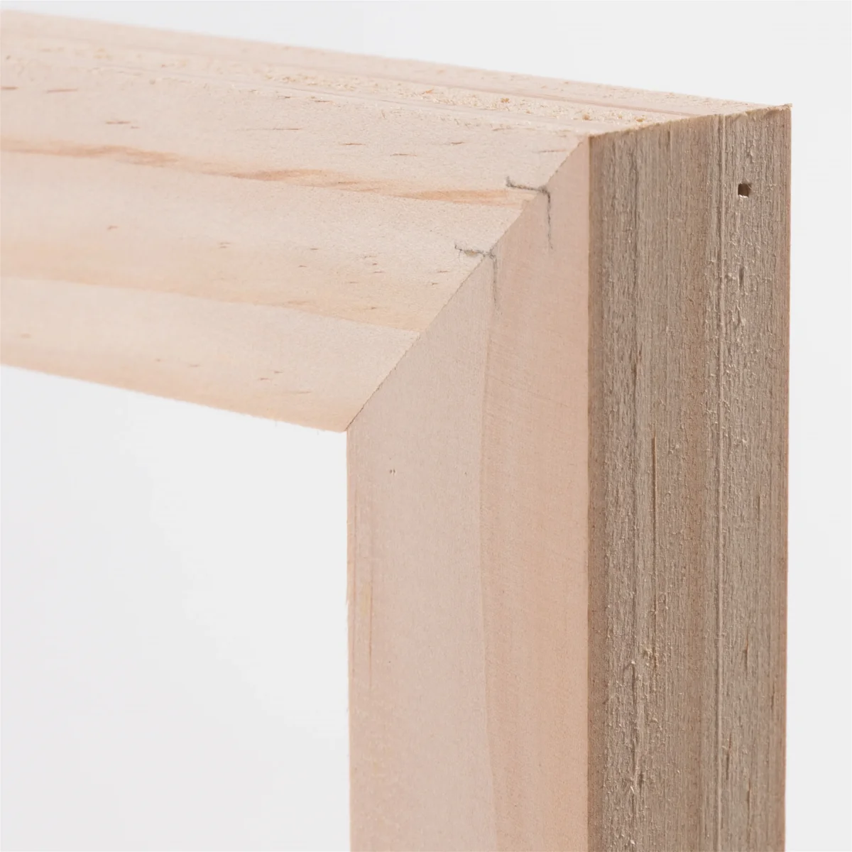 2 SCHATTEN FUGEN RAHMEN 30x30cm Pinienholz – Bild 6