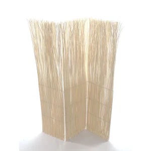 Raumteiler "NATURE" Weidenholz geblichen