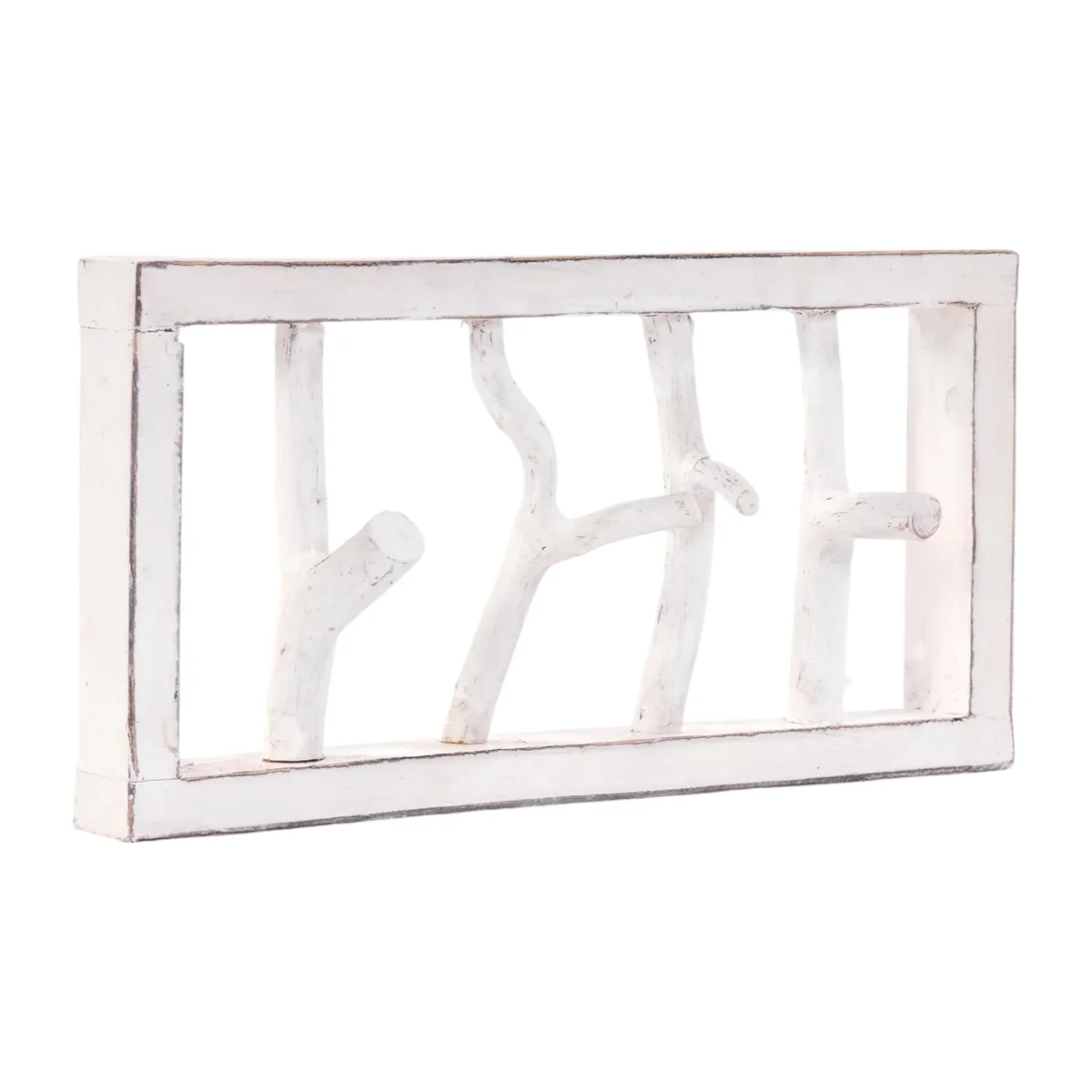WANDGARDEROBE "LIMB" 45cm, Treibholz | Farbe: 06 weiß-landhaus