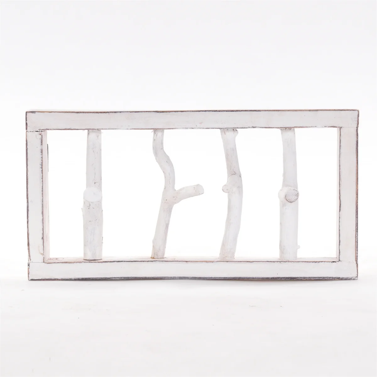 WANDGARDEROBE "LIMB" 45cm, Treibholz | Farbe: 06 weiß-landhaus – Bild 3