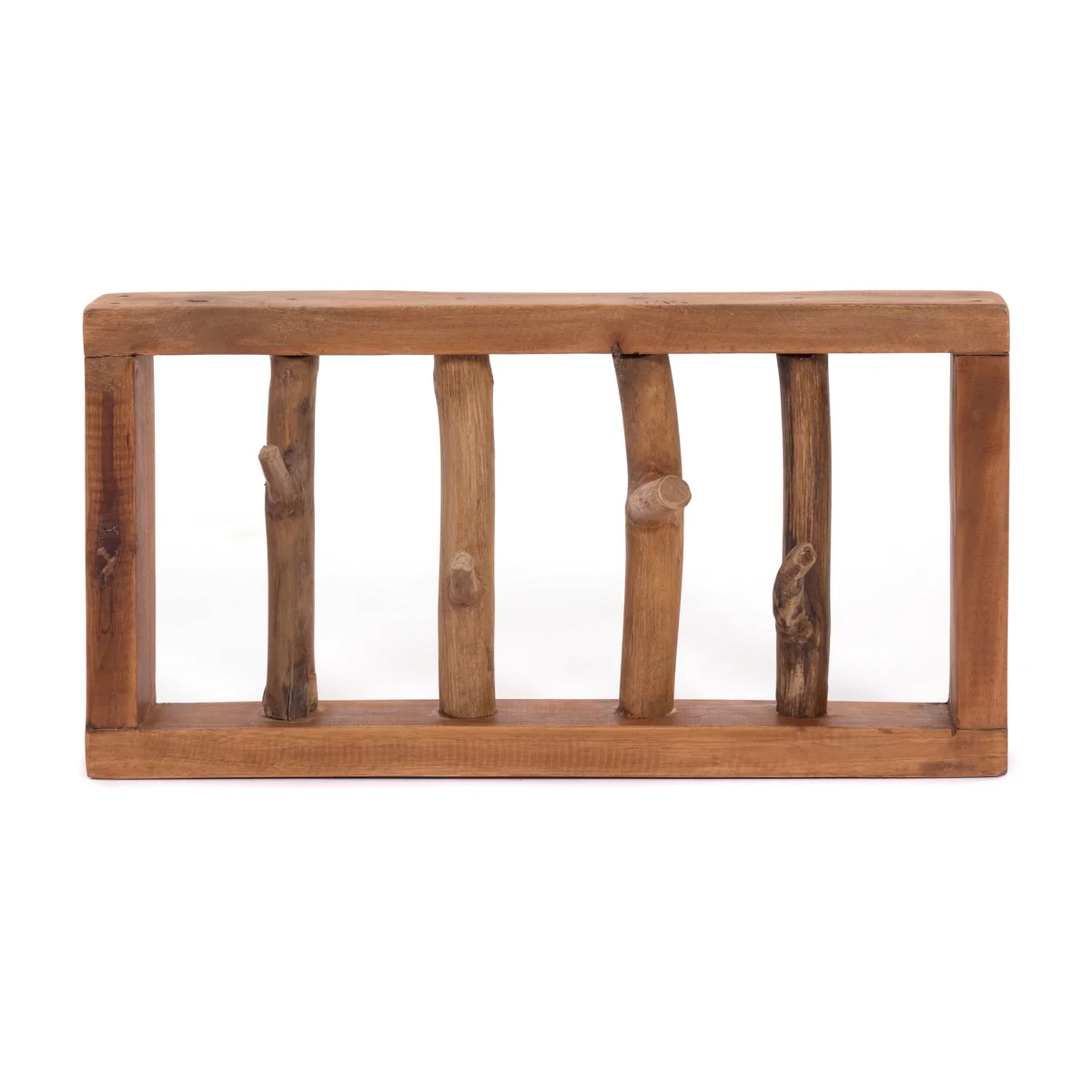 WANDGARDEROBE "LIMB" 45cm, Treibholz | Farbe: 08 honigfarben gewachst – Bild 3