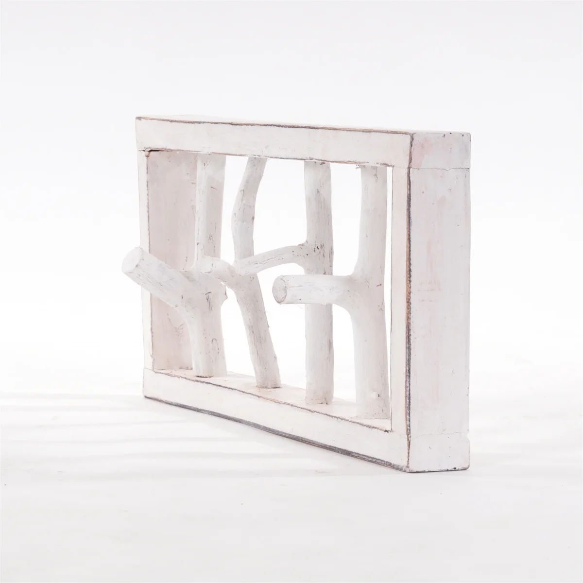 WANDGARDEROBE "LIMB" 45cm, Treibholz | Farbe: 06 weiß-landhaus – Bild 6