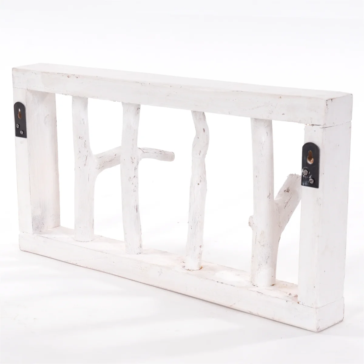 WANDGARDEROBE "LIMB" 45cm, Treibholz | Farbe: 06 weiß-landhaus – Bild 7