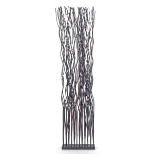 RAUMTEILER "WAVE" WEIDENHOLZ | Farbe: braun