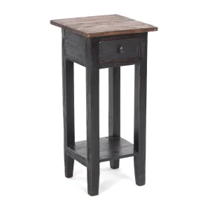 TELEFONTISCH "DRAWER 65" 65x31x31 cm (HxBxT) | Farbe: 04 schwarz-natur