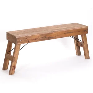 KÜCHENBANK "ALDO" faltbar 112x48x28 cm (BxHxT) | Farbe: 01 natur-vintage