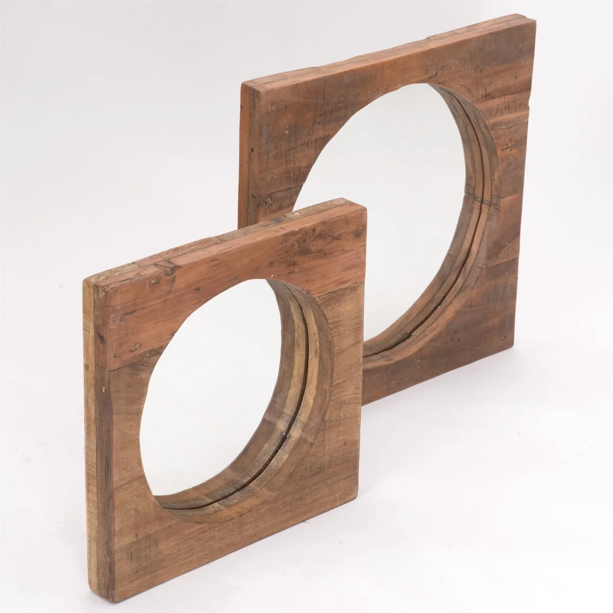 WANDSPIEGEL "NATURAL 40" 40x40x5 cm (HxBxT) – Bild 8