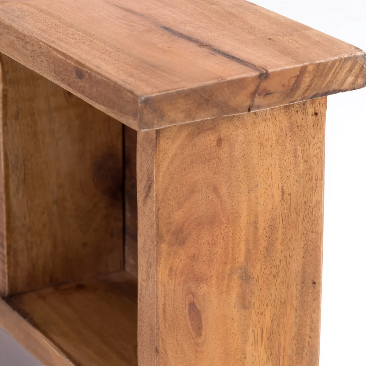 WANDGARDEROBE "VINTAGE 70" Recycling Holz | Farbe: 08 honigfarben gewachst – Bild 5