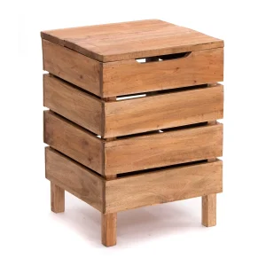 HOCKER "STORAGE 50" Wäschebox 50x35cm (HxB) natur
