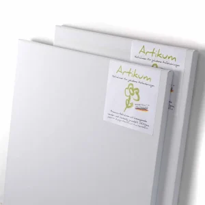 2x ARTIKUM LEINEN | PREMIUM KEILRAHMEN 70x90cm D