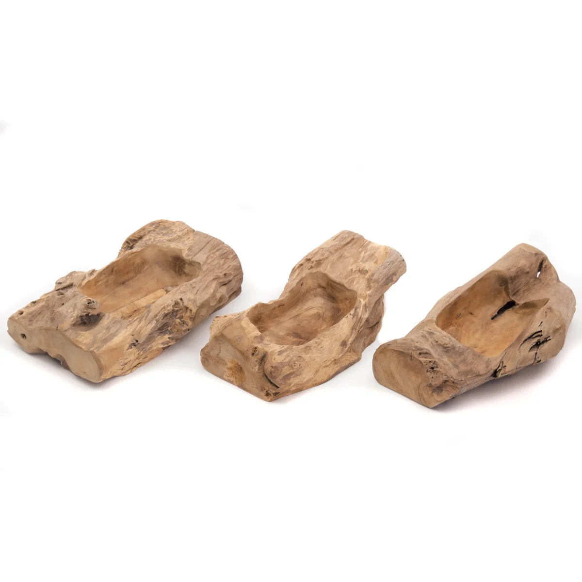 NATURGEWACHSENE TEAK SCHALE "NOVIA" Wurzelschale – Bild 3