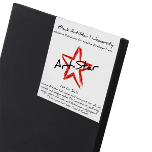 ART-STAR UNIVERSITY BLACK KEILRAHMEN | Leinwand | Format: 40x50cm