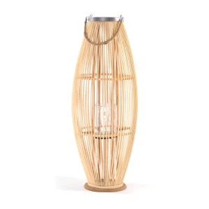 BAMBUS LATERNE "ZYA" Windlicht | Größe: 95 cm