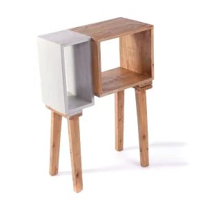 XXX BEISTELLTISCH "BICOLORE" Sofa Tisch Nachttisch