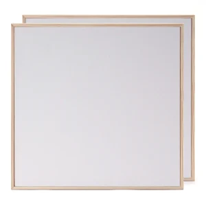 2 MALKARTONS 60x60 cm + Schattenfugenrahmen | Set