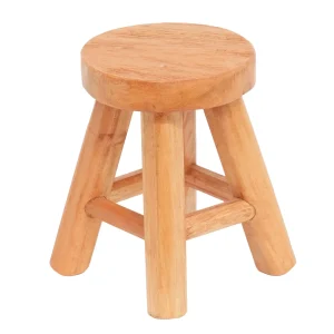 KLEINER PFLANZEN HOCKER "MALIK" Blumen Schemel