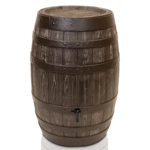 Regentonne 250/430 Liter [Barrel] – Eichenfassoptik