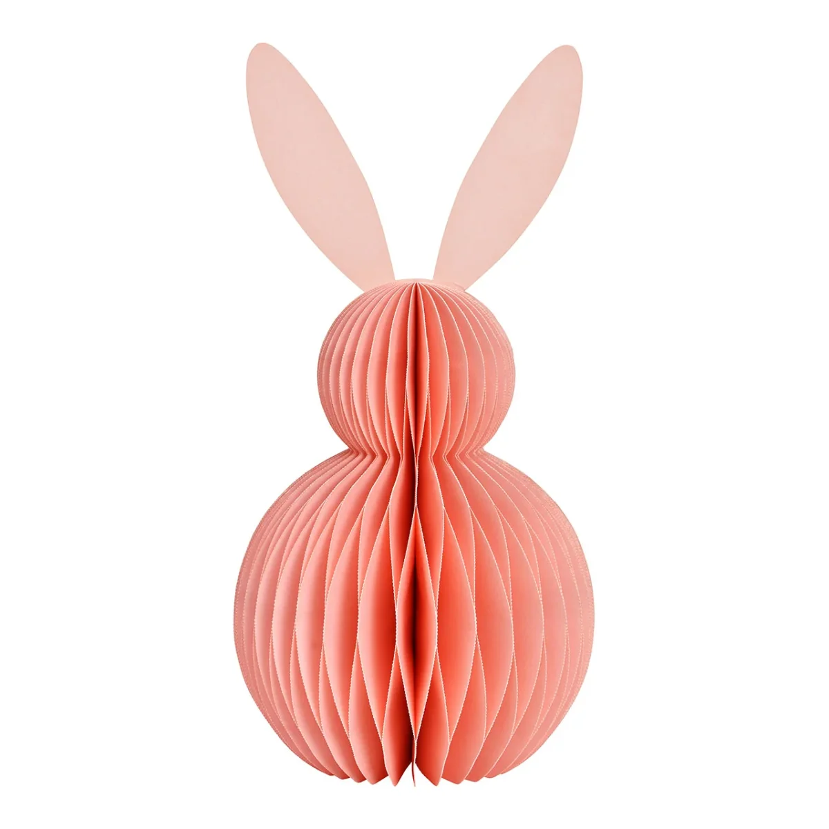 30 cm großer Honeycomb Osterhase zum Aufstellen, Osterdekoration – Bild 2