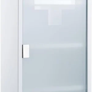 Medizinschrank Abschließbar Hängend, Erste Hilfe Schrank, Arzneischrank aus Edelstahl Gross, Medikamentenschrank 57 x 27 x 12 cm((Weiß - 4Schichten))