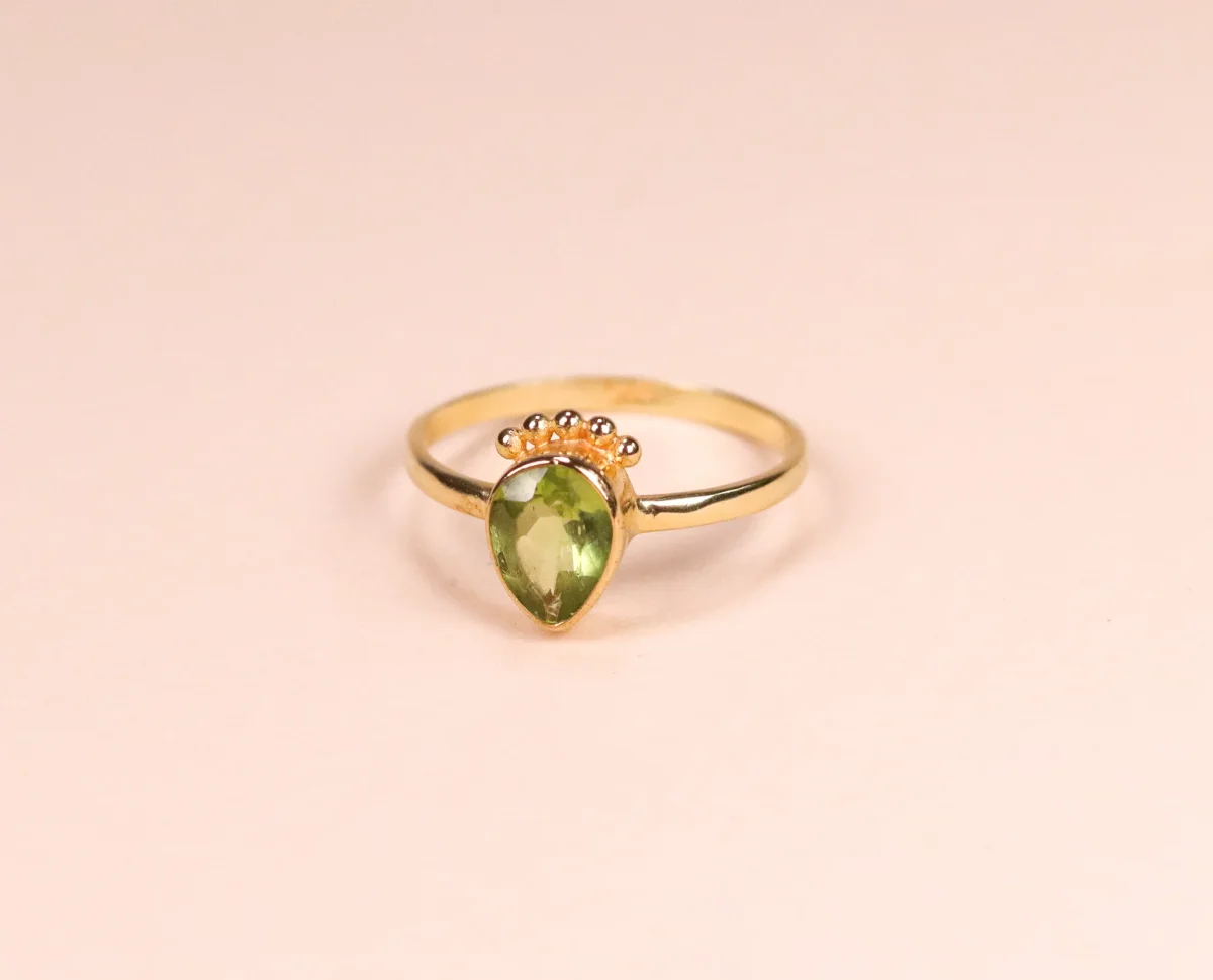 Ring Tara Peridot Gold