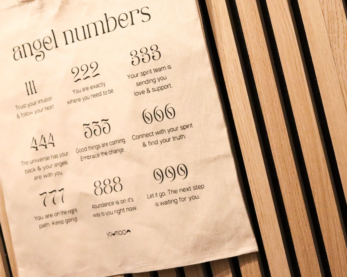 Jutebeutel "Angel Numbers" – Bild 4