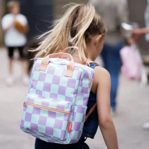 Rucksack Yummy Lila -Türkis - Groß