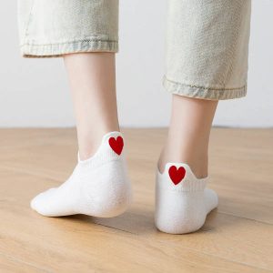 Rotes Herz| Sneaker Socken
