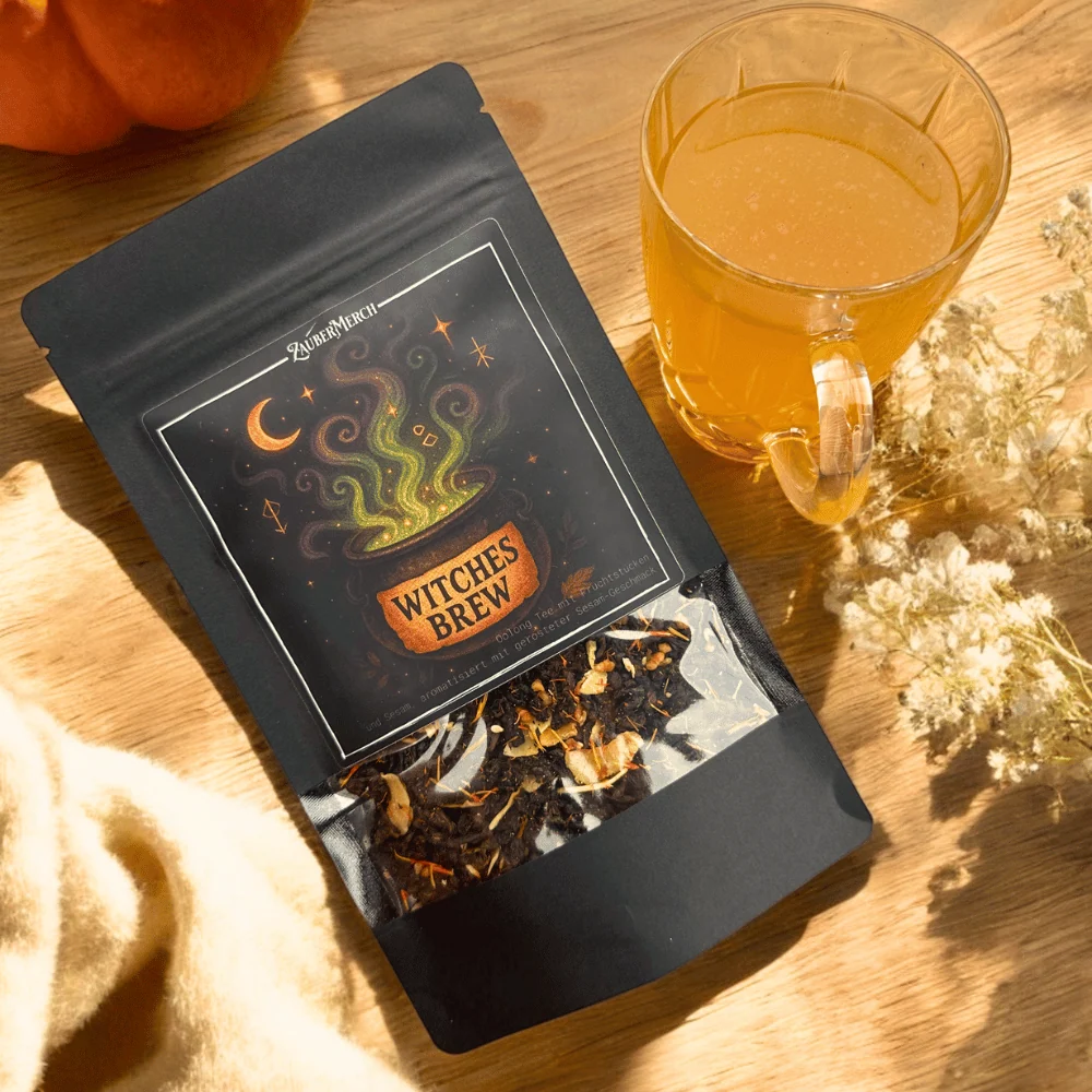 Witches Brew – Oolong Tee mit geröstetem Sesam | Halloween Tee – Bild 4