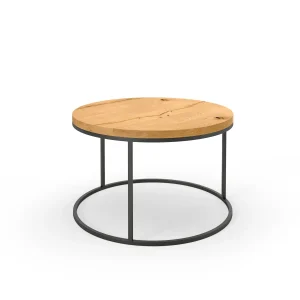 Couchtisch Ronda rund – Wildeiche