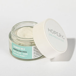 DEO Creme ohne Aluminium, Bambus Milk von Hopery – Bild 2