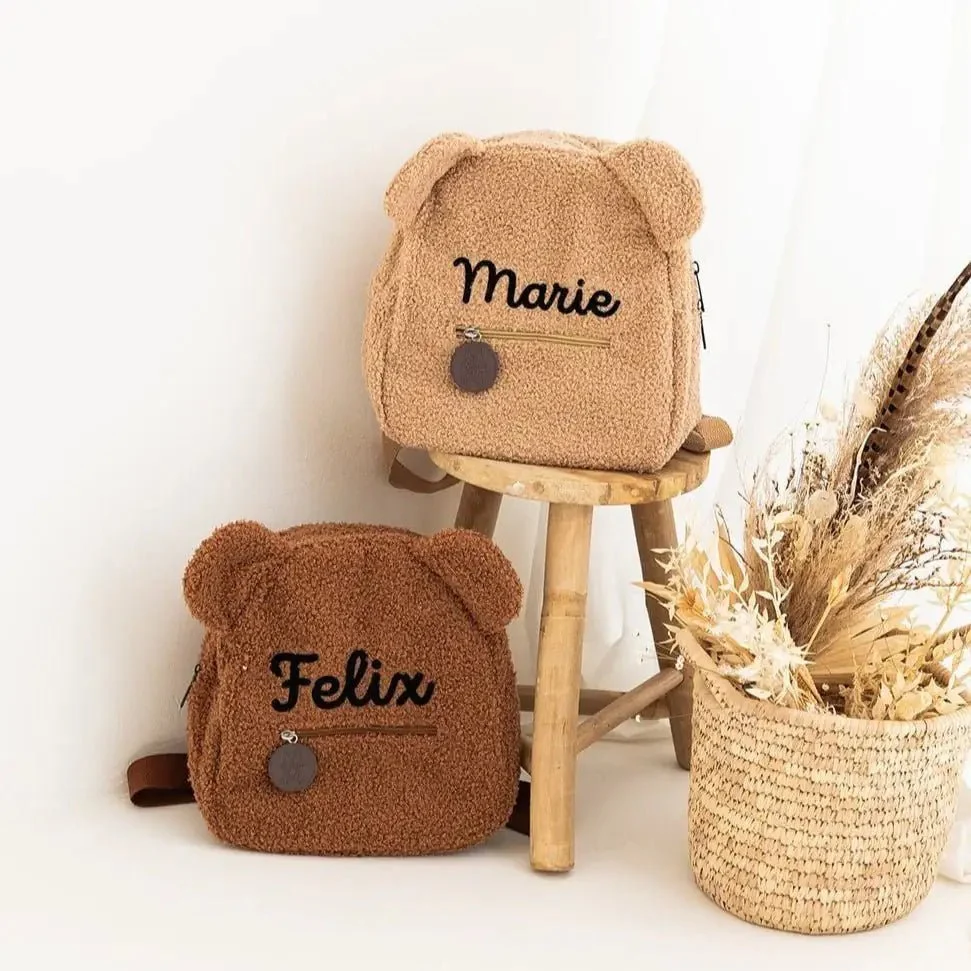 Kindergartenrucksack Teddy personalisiert – Bild 3