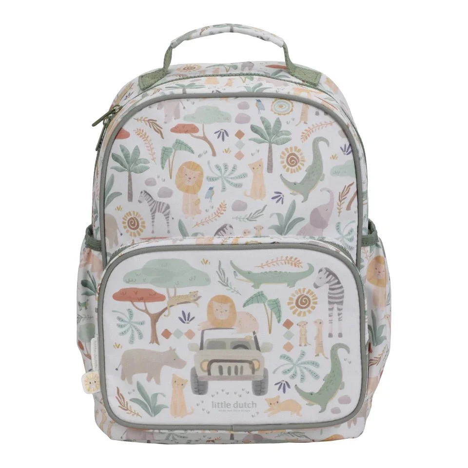 LITTLE DUTCH Rucksack - Safari Friends