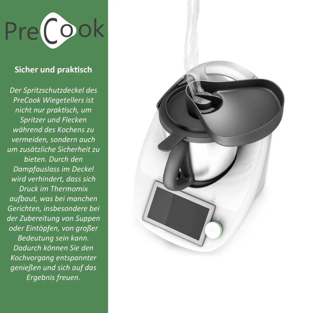 Mixle® PreCook | Deckelerweiterung für TM6, TM5, TM31 – Bild 7