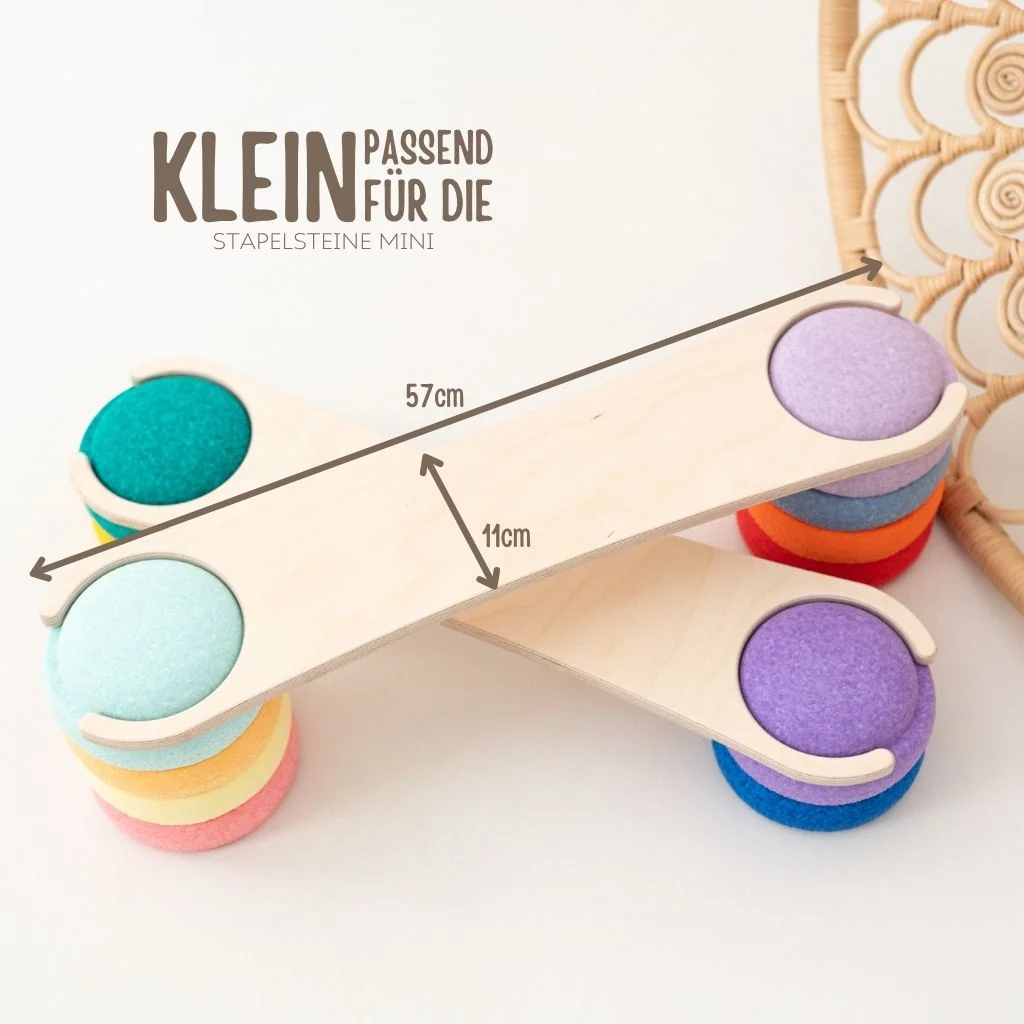 STAPELWELT Abenteuerbrücke MINI aus Holz – Bild 4