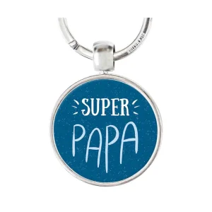 Schlüsselanhänger mit Super Papa Geschenk