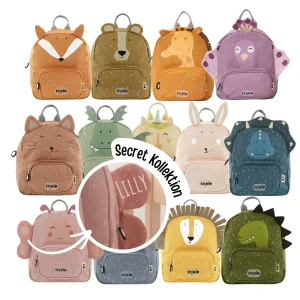 TRIXIE Kindergartenrucksack Secret Kollektion - Tiere