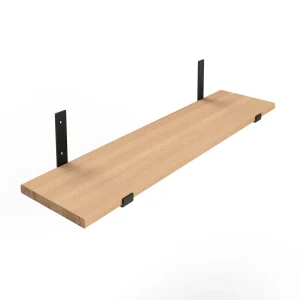 Massivholz Wandregal Aris – Buche
